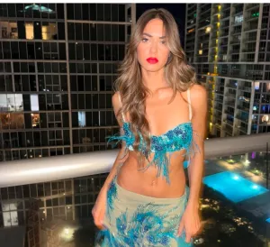 Agua Marina -Kylie Top