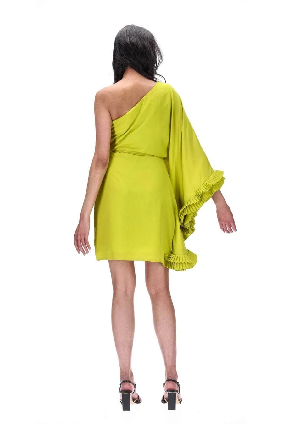 Arielellow Off Shoulder Dress