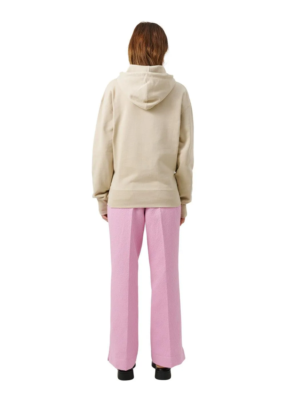 Balder patch hoodie - Beige