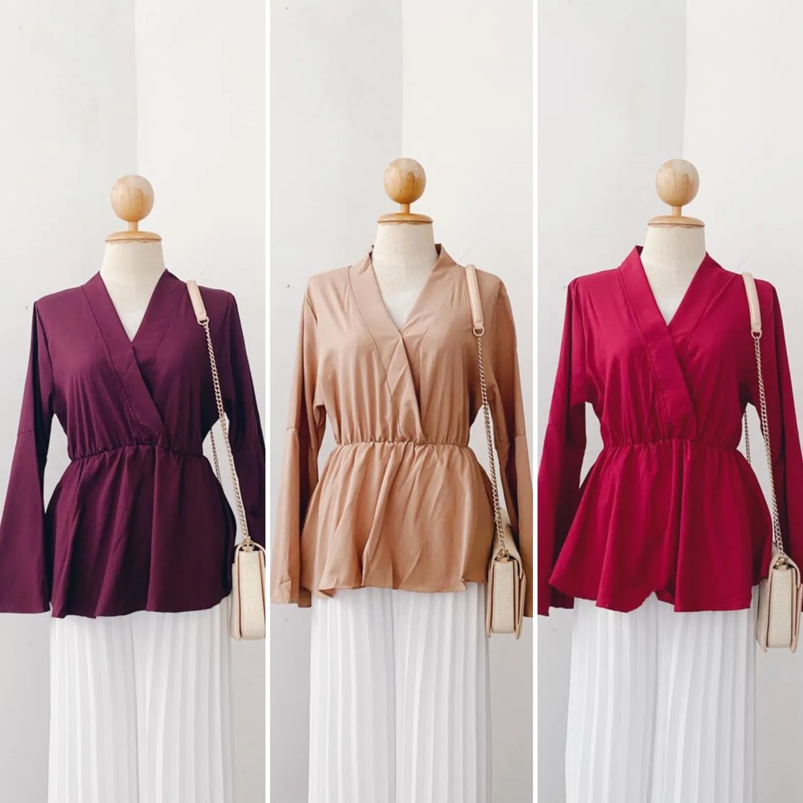 Bella Peplum Top