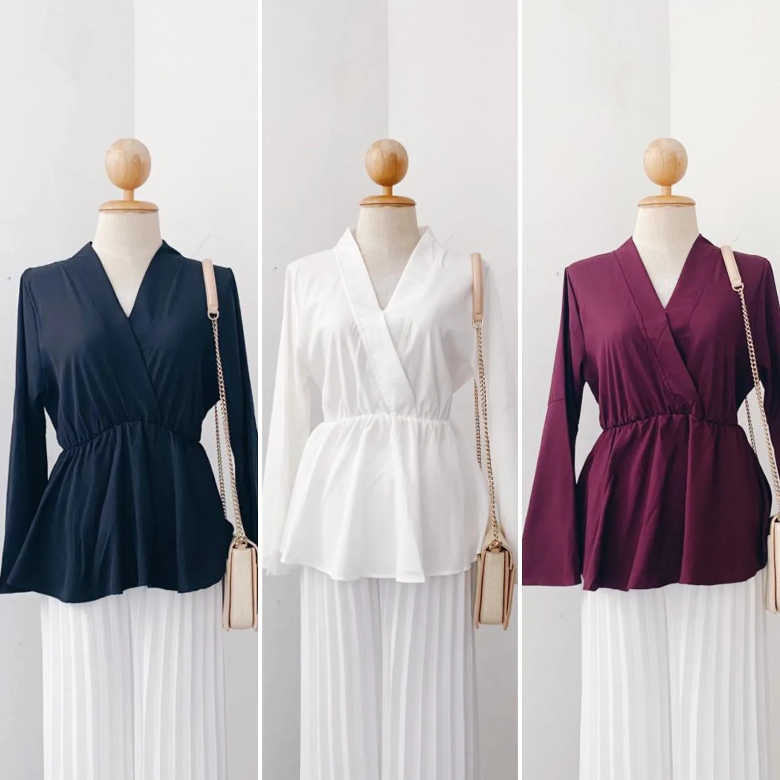 Bella Peplum Top