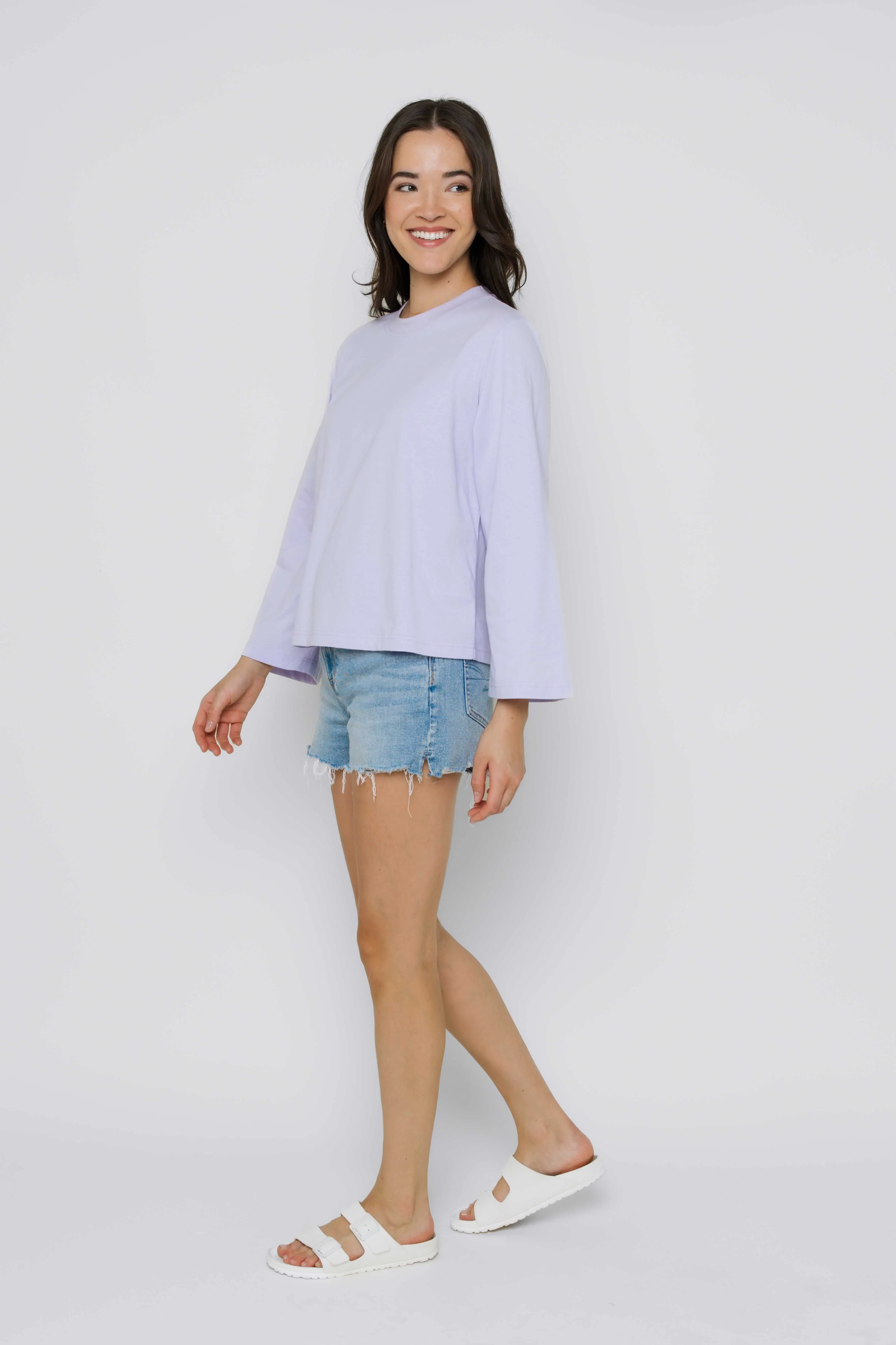 Britt-Bell Sleeve Crew