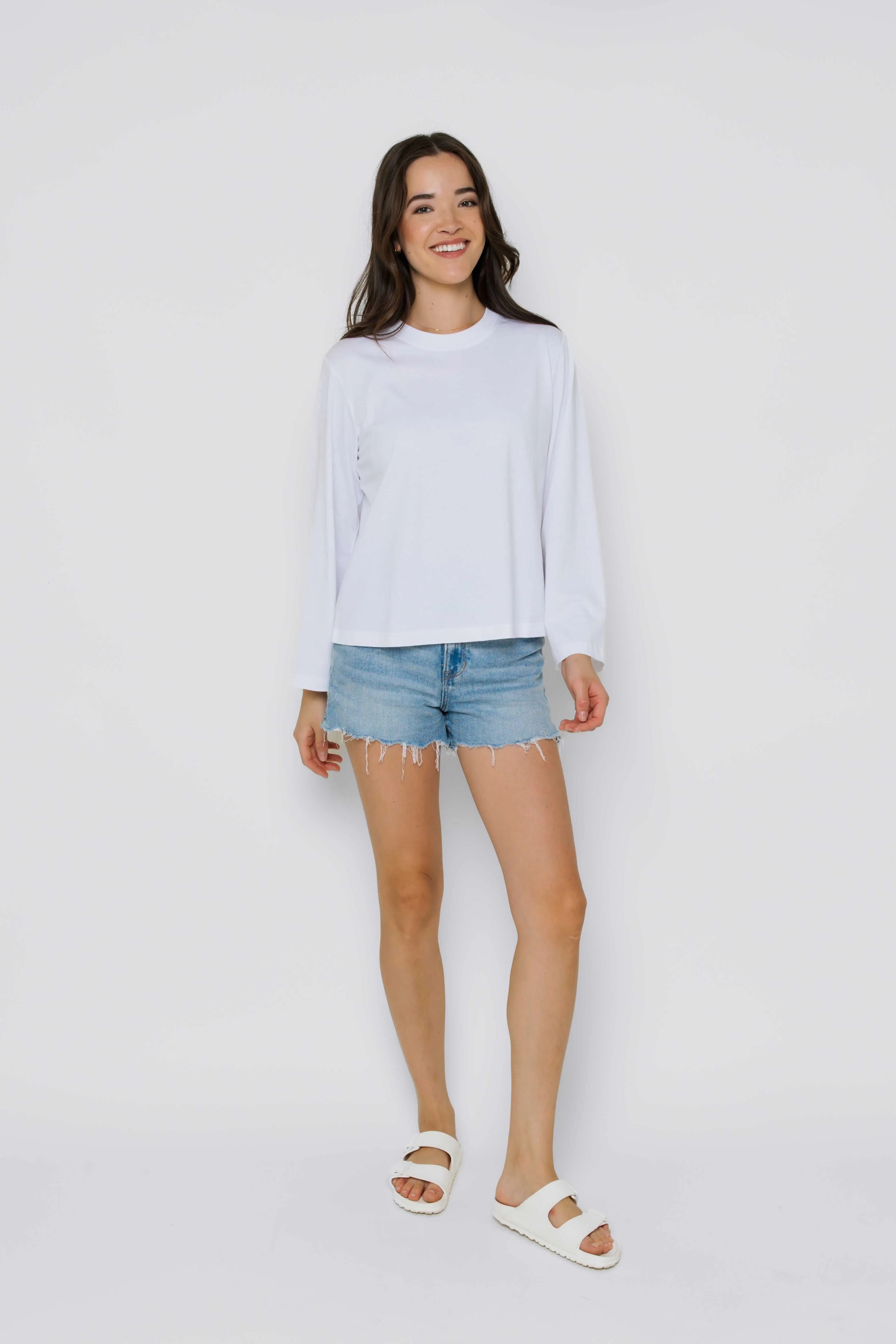 Britt-Bell Sleeve Crew