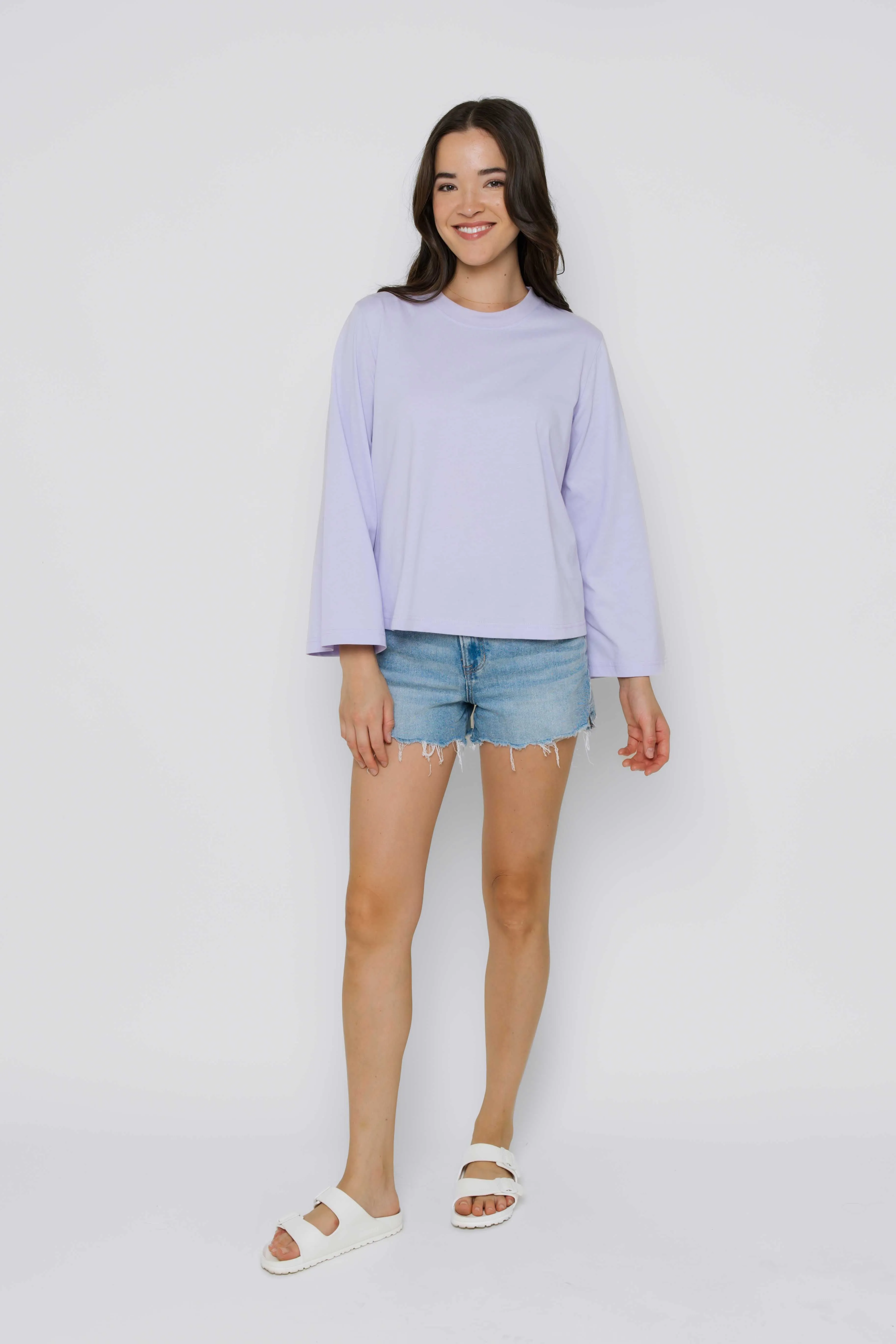 Britt-Bell Sleeve Crew