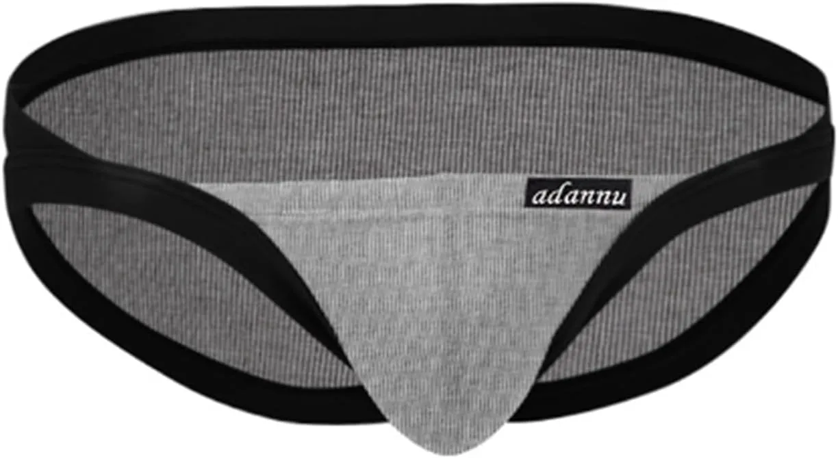 Cotton Briefs For Men Sexy Low Waist Breathable High Fork Men's Triangle Brief Underwear