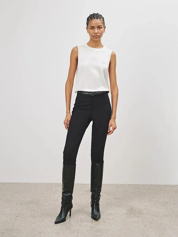Davy Silk Top in Ivory
