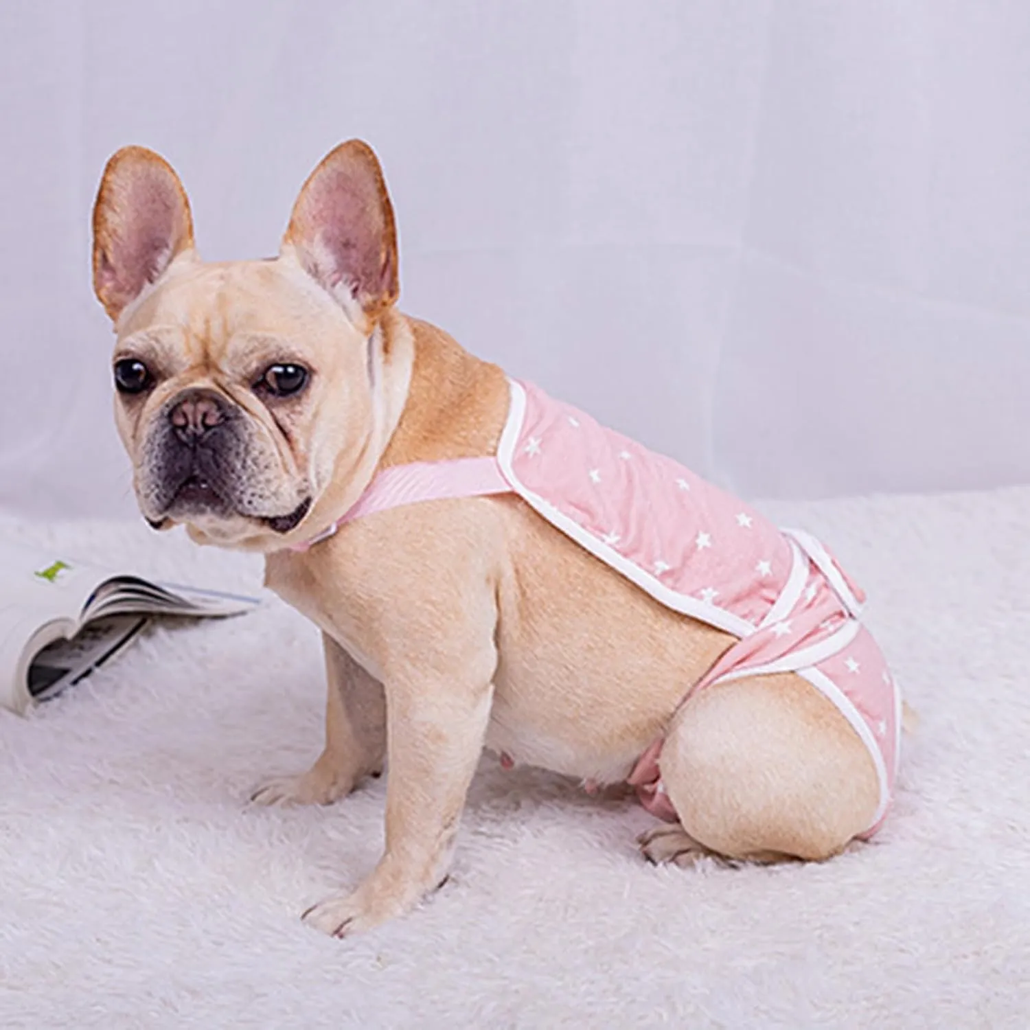 French Bulldog Shorts Diaper Pants Fashionable and Functional