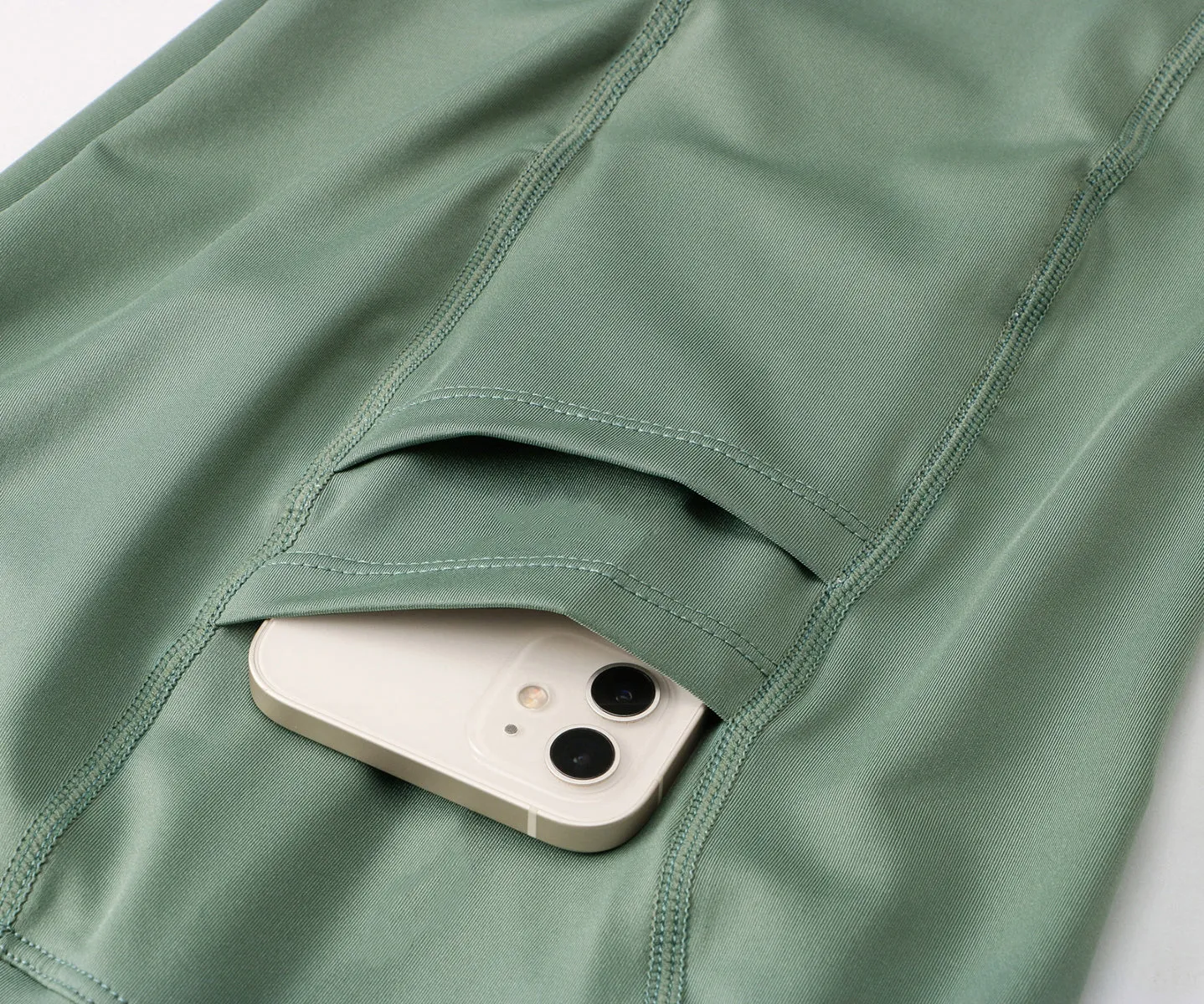 High-Rise Biker Short with Pockets