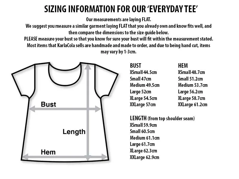 Light Pink & Orange Everyday Tee