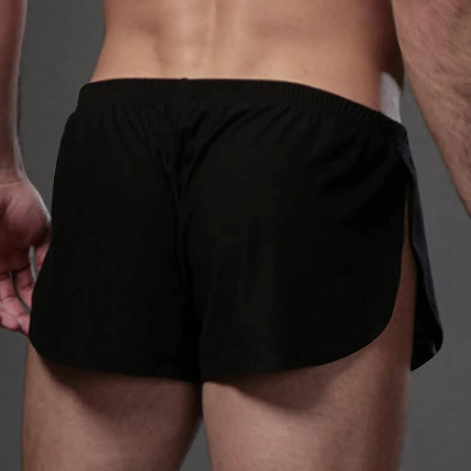 Male Casual Mesh Elephant Trunk Breathable Cotton Underwear for Men Mens Designer Boxer Briefs Mens Character Boxers