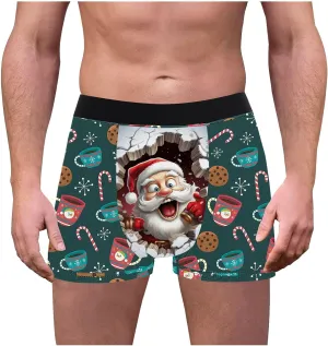 Mens boxer Brief New RC Cotton Garmodal Men's 3D Printed Breathable Pants Fashion Shorts Head Comfort Soft boxer