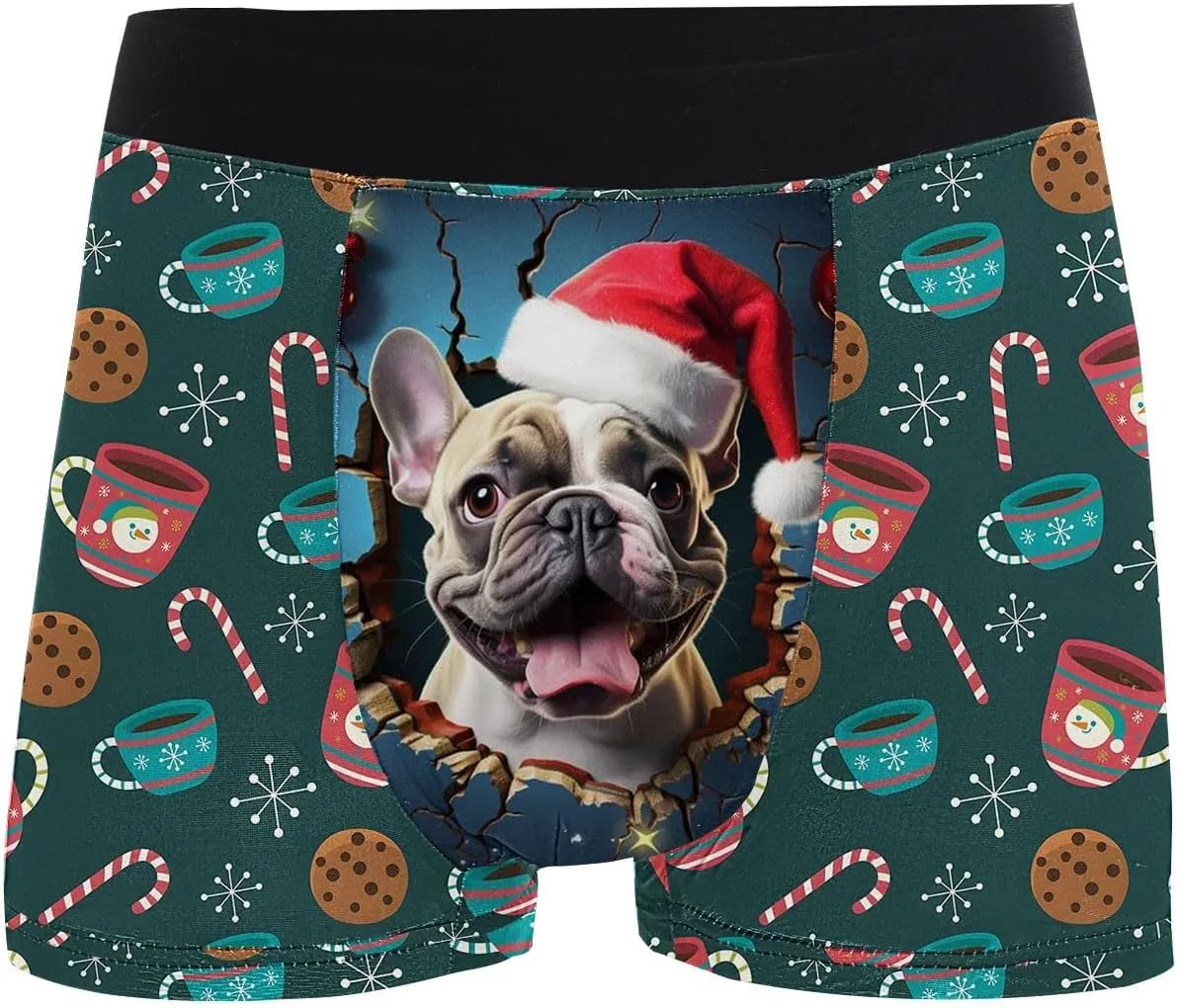 Mens Clothes Breathable 3D Reliefss Pants Personality Tidess Men's Cotton Shorts Male Underwear Thermal Underwear