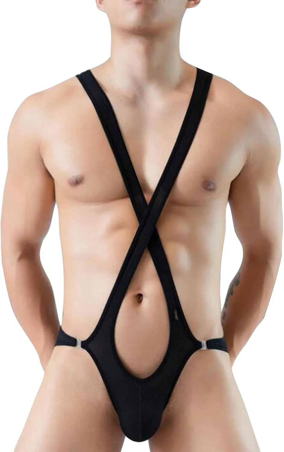 Mens Underwear Briefs Sexy Breathable Low Waist Briefs Bulge Enhancing Pouch Underwear G-String Thong 2025 Underpants