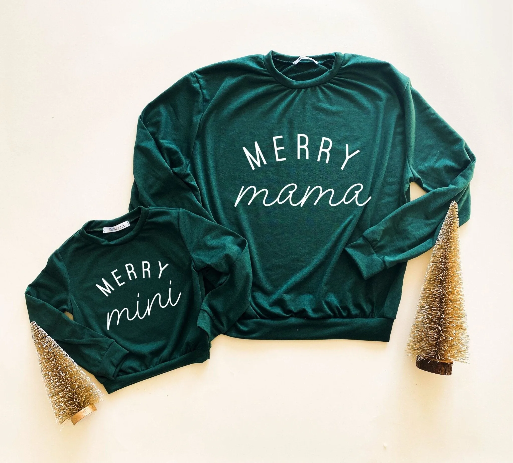 Merry Mama   Mini Matching Sweaters