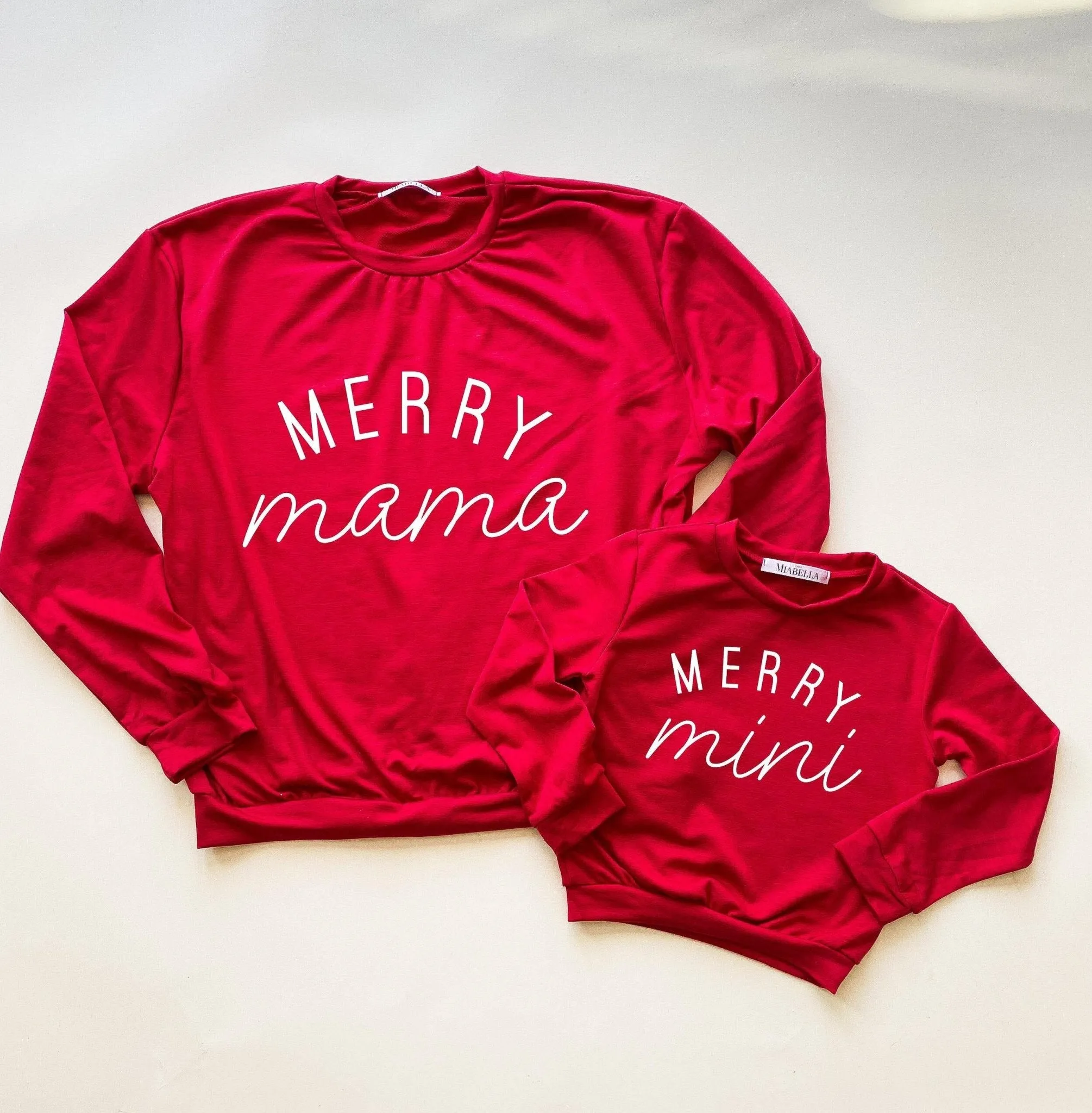 Merry Mama   Mini Matching Sweaters