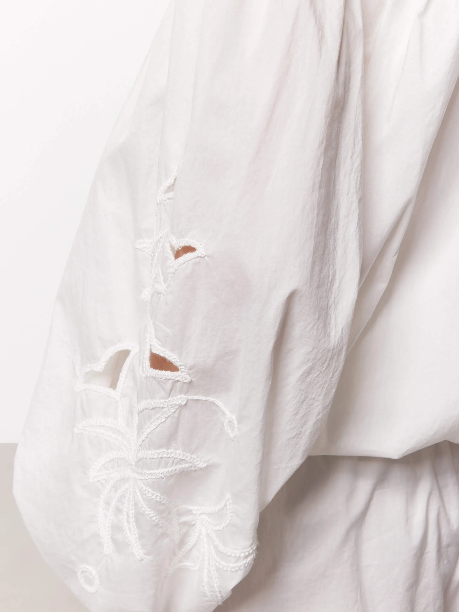 Off Shoulder Cotton Blouse