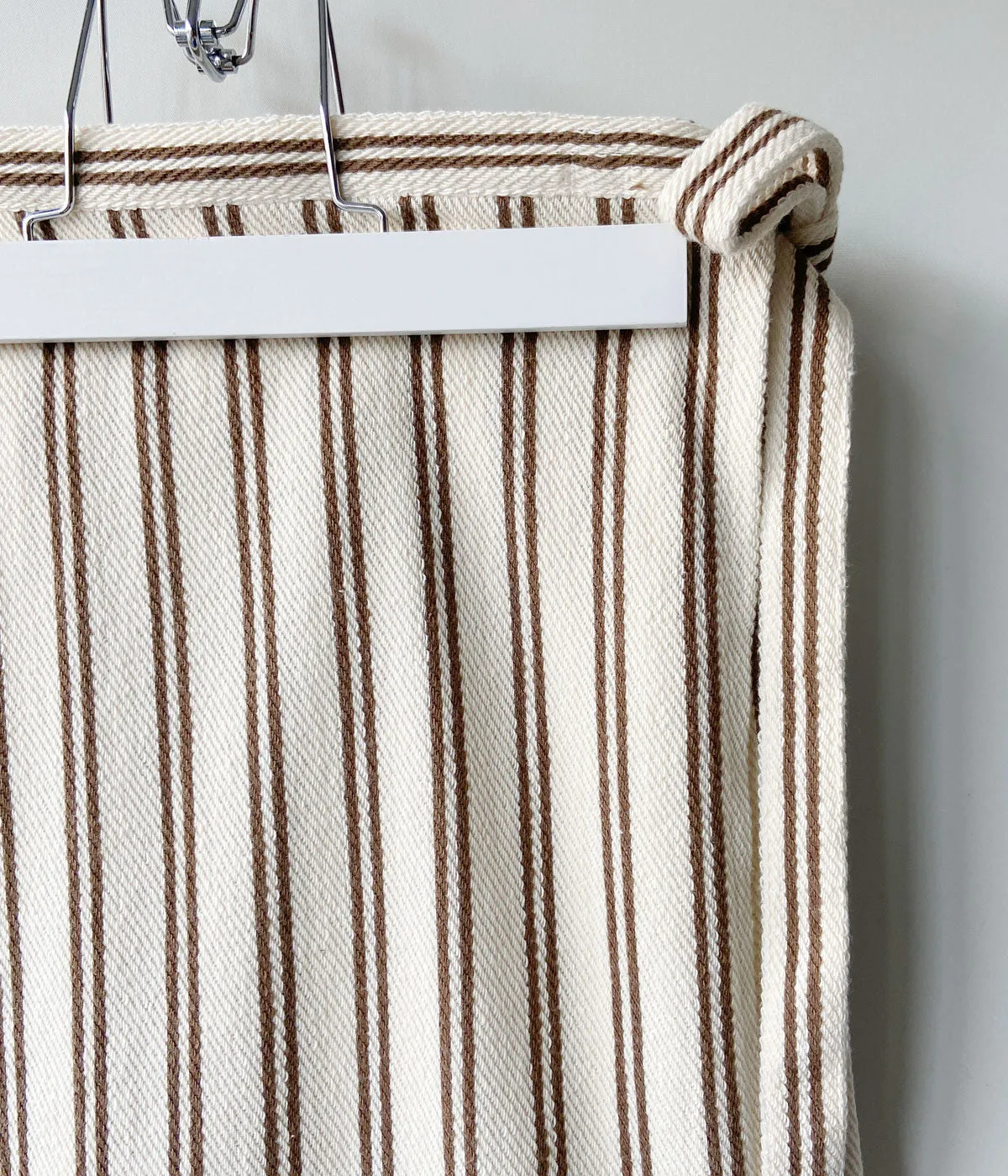 PHEENY/COTTON INRAY STRIPE PANTS WITH APRON(IVORY)