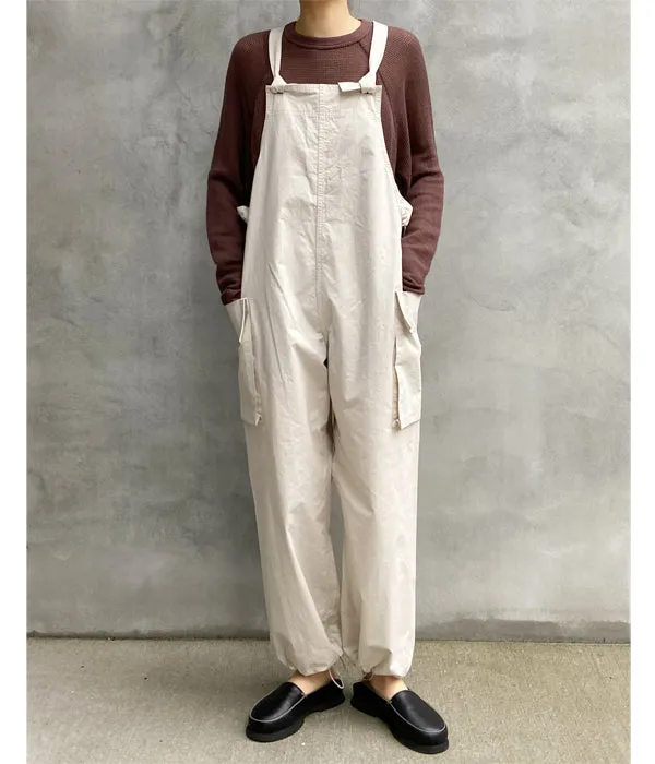 PHEENY/COTTON NYLON DUMP SALVAGE TROUSERS(BEIGE)