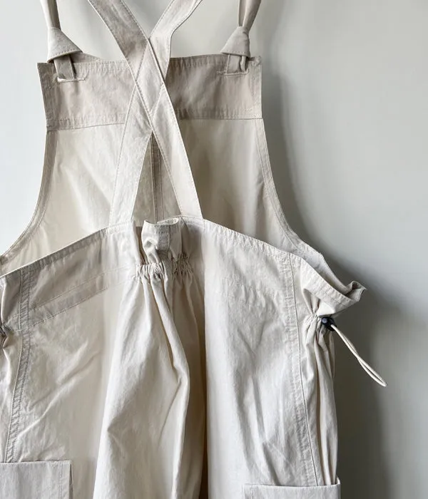 PHEENY/COTTON NYLON DUMP SALVAGE TROUSERS(BEIGE)