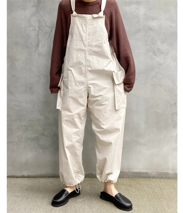 PHEENY/COTTON NYLON DUMP SALVAGE TROUSERS(BEIGE)