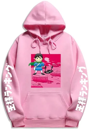 Ranking of Kings Hoodie Anime Bojji Sweatshirt Ousama Rankingu Pullover