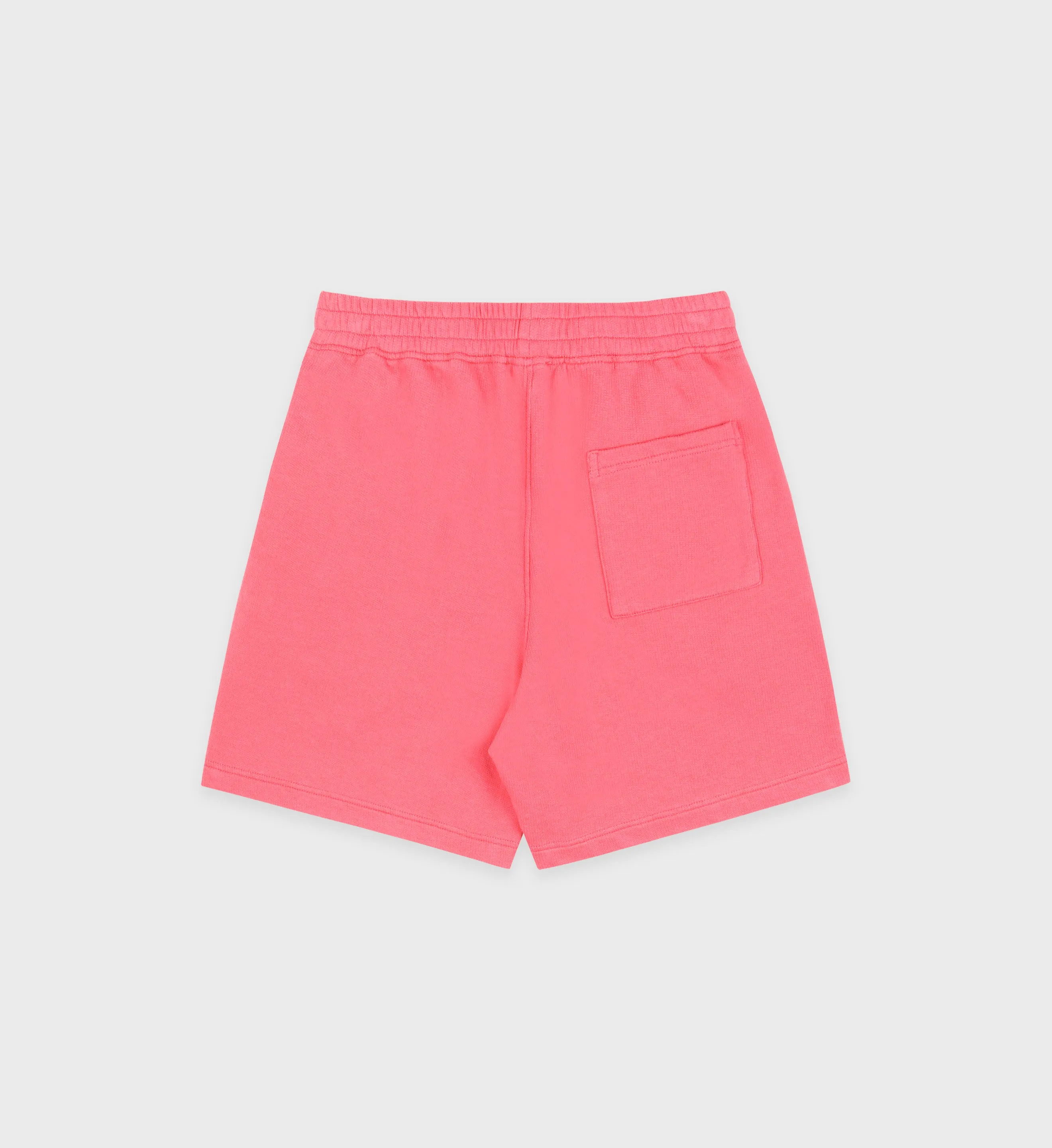 Serif Logo Soft Gym Short - Cotton Candy/White