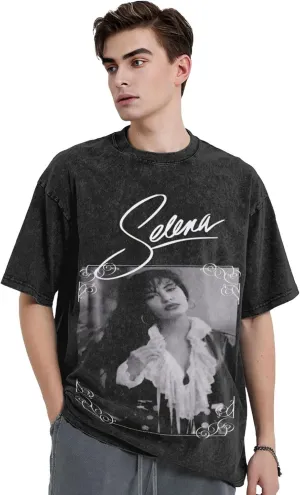 Shirt Mens Vintage Washed T-Shirt Womens Oversized Shirts Short Sleeves Cotton Soft Tee Top Couple Clothes
