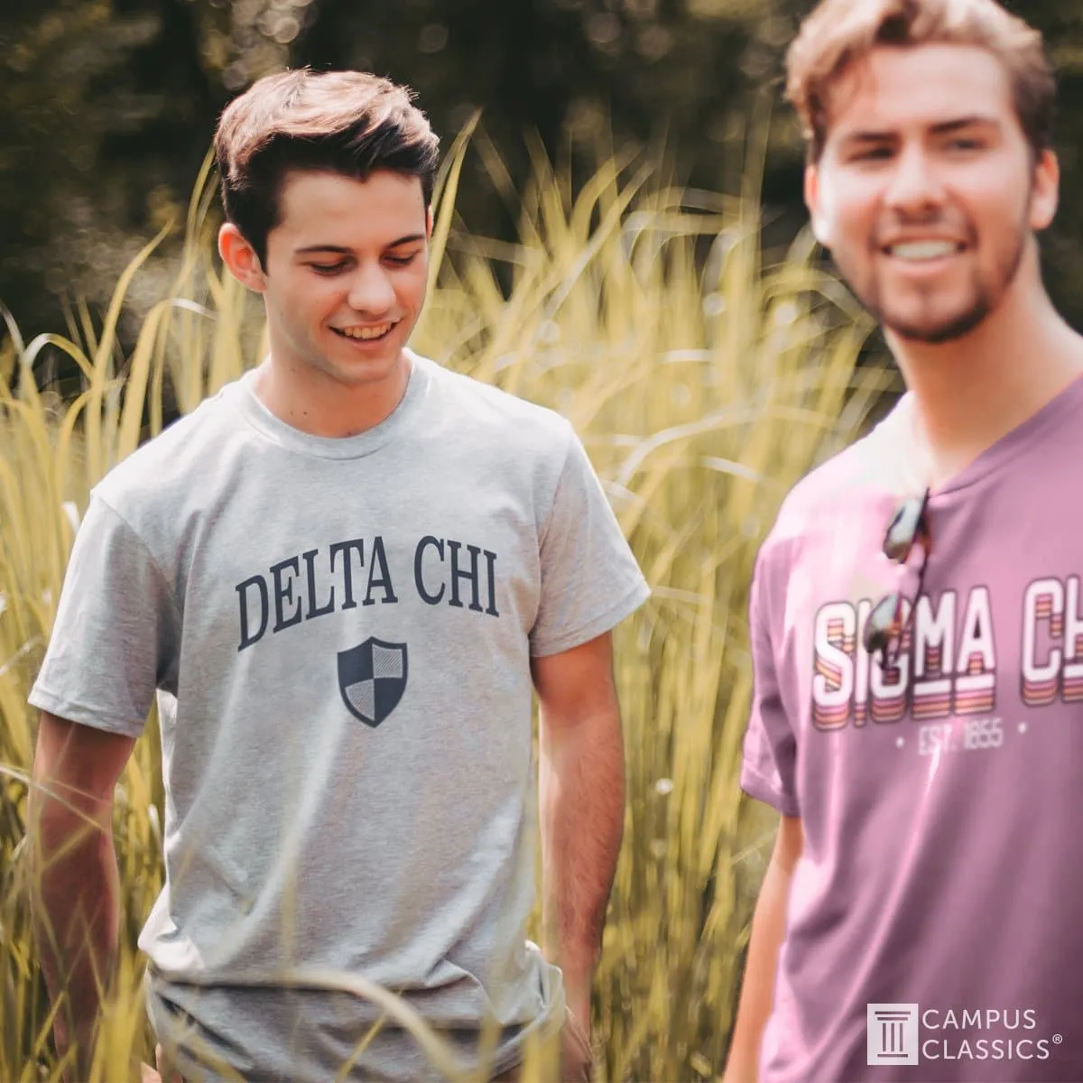 Sigma Chi Heather Gray Symbol Tee