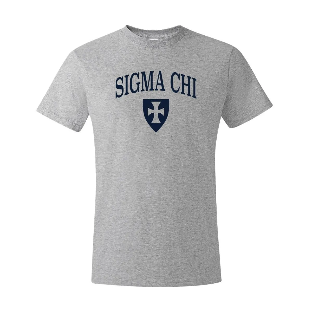 Sigma Chi Heather Gray Symbol Tee