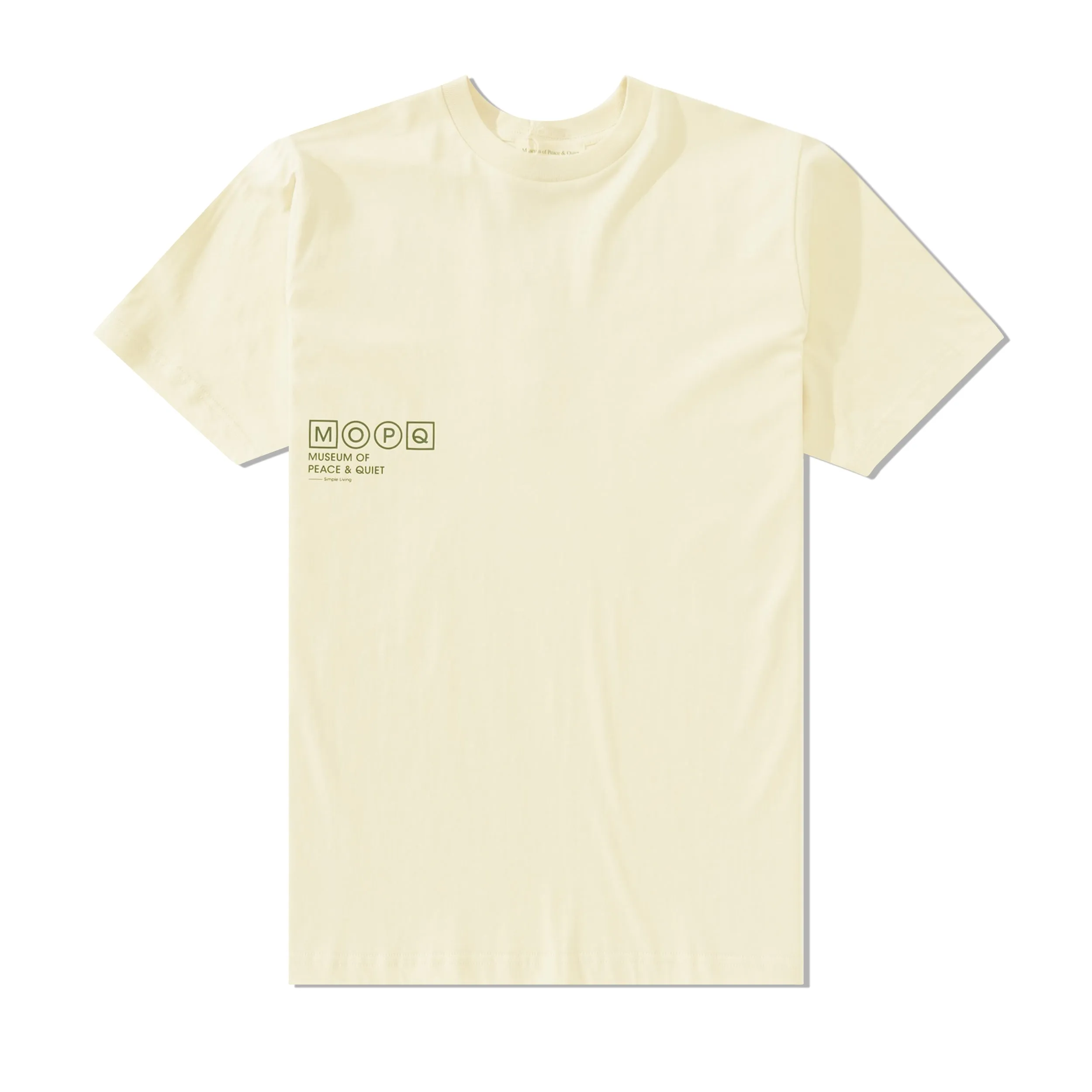 Simple Living Tee, Bone