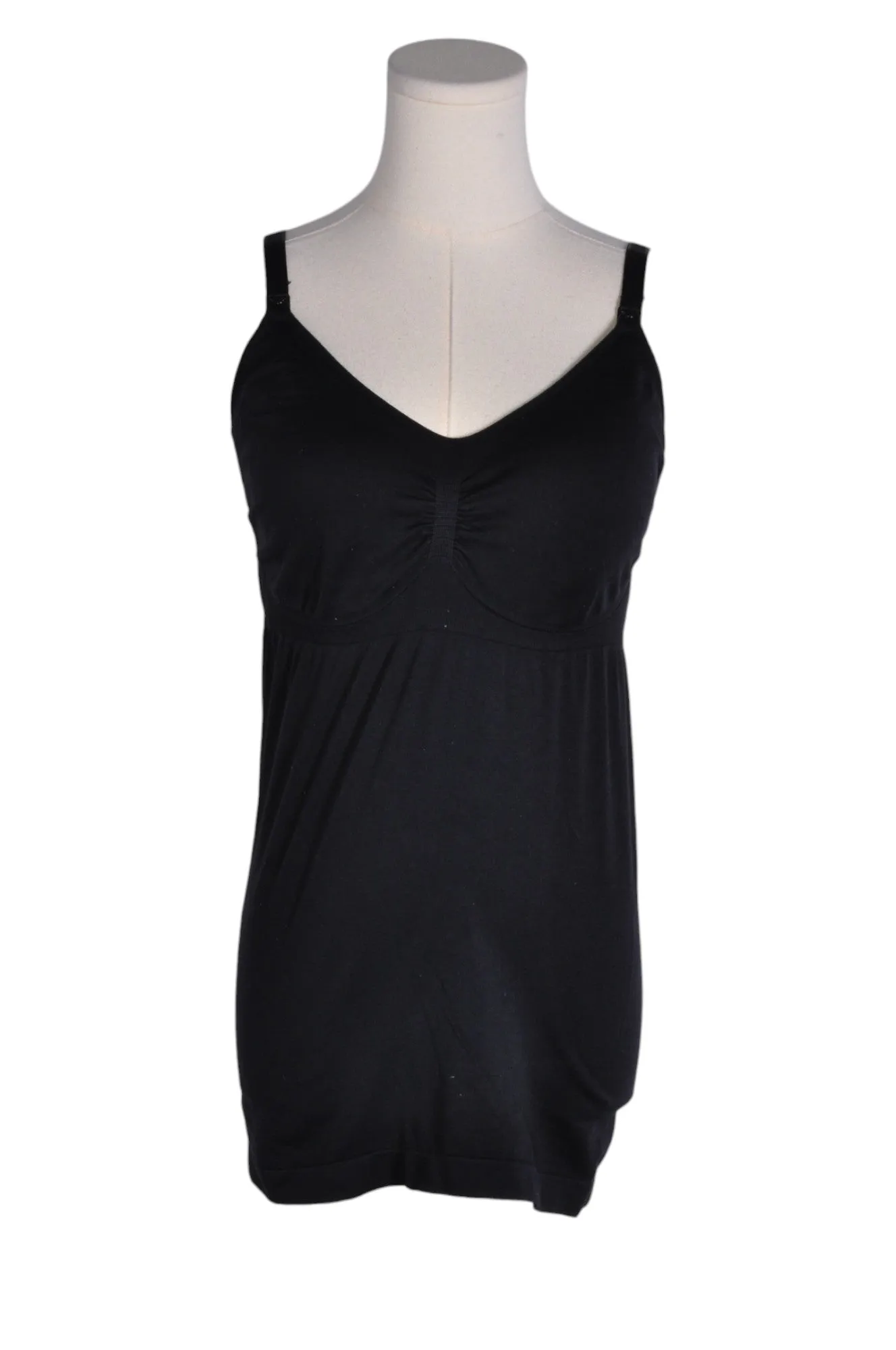 UNBRANDED Women Silk Tops Regular fit in Black - 12