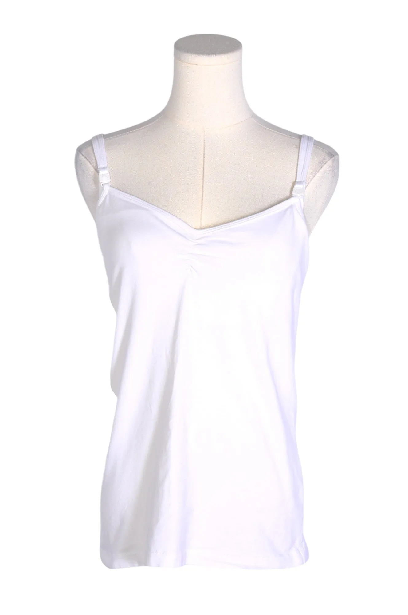 UNBRANDED Women Silk Tops Regular fit in White - 12