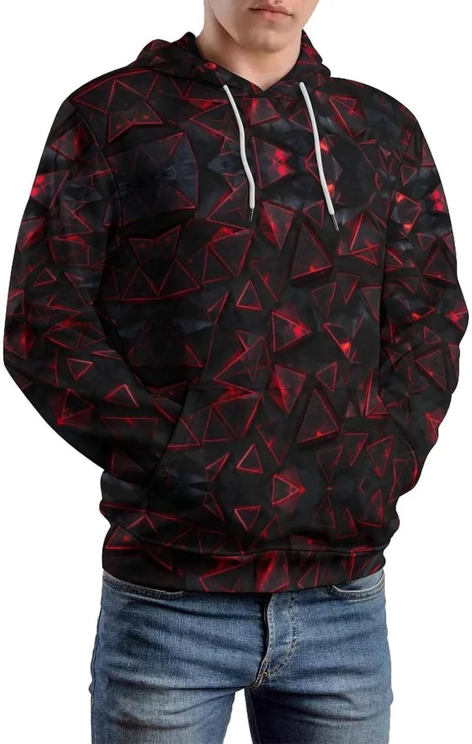 Unisex 3D Digital Print Sweatshirts Hooded Top Galaxy Pattern Pullover Hoodie
