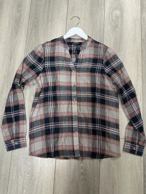 Yarn Dye Plaid Blouse
